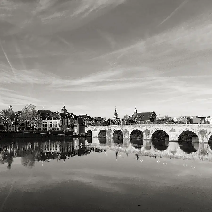 De Sint-Servaasbrug over de Maas in Maastricht